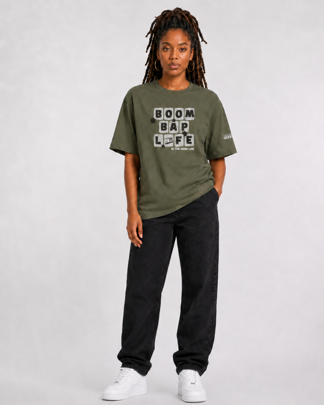 Full Front Military Green