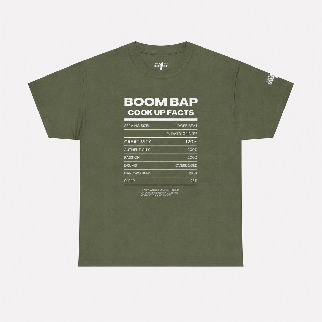 Front Military Green
